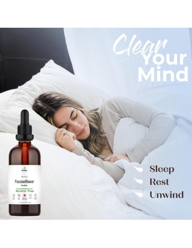 Tintura de Flor de Pasión Herbity 50 ml - Sin Alcohol, Vegana