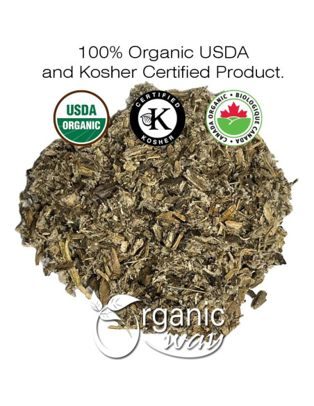 Raíz de Bardana Seco Organic Way 0.45 kg - Té Herbal Orgánico