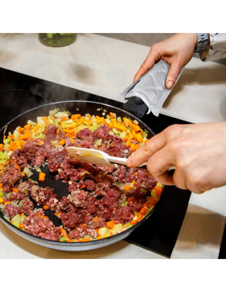 Cubiertas de Mango de Sartén de Hierro Fundido Yuomeaz 4Pcs