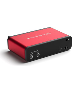 Interfaz de Audio USB-C LVY AR004 24Bit/192kHz 48V Phantom 2