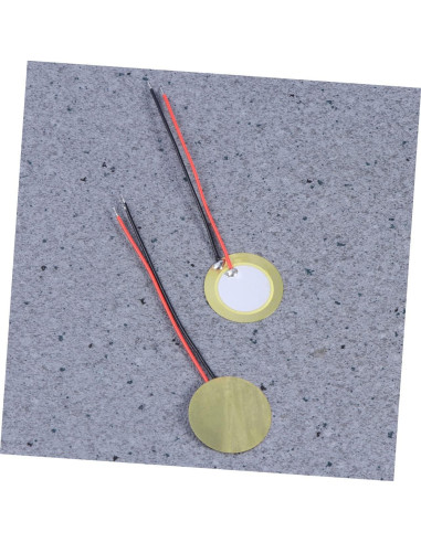 10 Piezas Disco Piezoeléctrico 20mm Cobre para Instrumentos