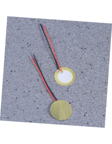10 Piezas Disco Piezoeléctrico 20mm Cobre para Instrumentos