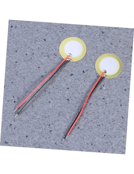 10 Piezas Disco Piezoeléctrico 20mm Cobre para Instrumentos