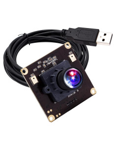 Cámara USB 4K ELP IMX317 con Micrófono Doble 100