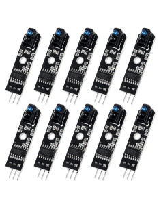 10 Módulos Sensor Infrarrojo TCRT5000 5V para Robots