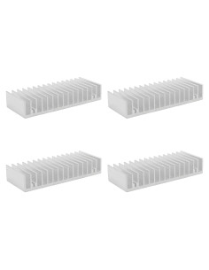 Disipador de Calor de Aluminio Heatsinks 40mm x 100mm - Paquete de 4
