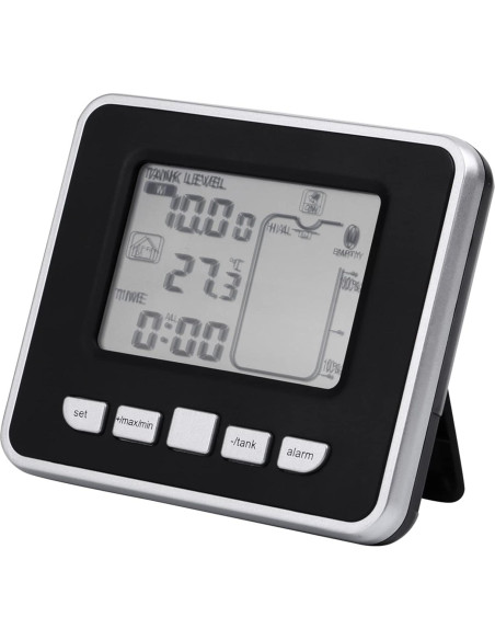 FTVOGUE Medidor de Nivel de Líquido Ultrasonido con Pantalla LCD