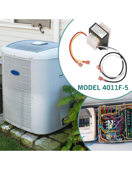 Transformador HVAC 40 VA WUYELIN 120V a 24V AC Reemplazo