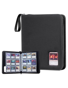 Álbum de Tarjetas ProCase 900 Bolsillos Negro 50 Fundas