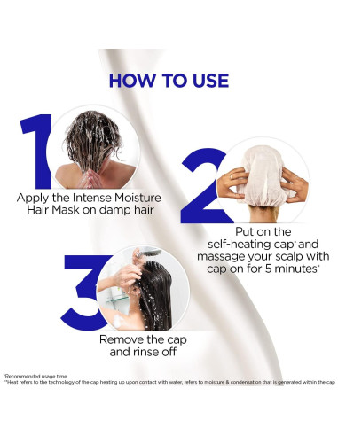 BBLUNT Máscara Capilar Hidratación Intensa 70g con Capucha