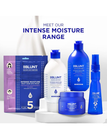 BBLUNT Máscara Capilar Hidratación Intensa 70g con Capucha