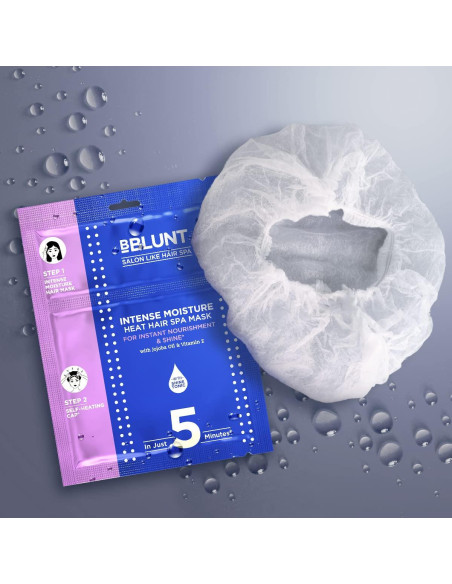 BBLUNT Máscara Capilar Hidratación Intensa 70g con Capucha