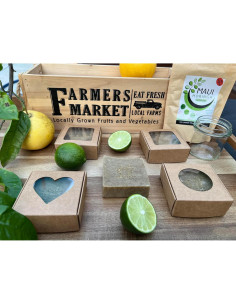 Jabón Vegano de Moringa y Musgo Marino - 113g - Cuidado Natural 2