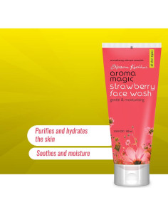 Limpiador Facial Aroma Magic de Fresa 100ml Hidratante Suave 2