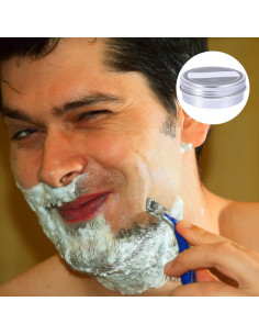 Jabón de Afeitar Beavorty 80g Sándalo Cuidado Facial Hombre 2