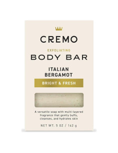 Cremo Barra Exfoliante para Hombres 141.75g Bergamota Italiana