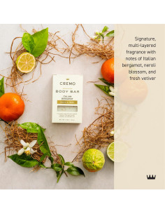 Cremo Barra Exfoliante para Hombres 141.75g Bergamota Italiana 2