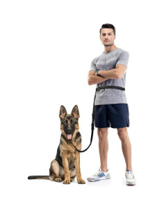 Correa Bungee Ajustable Tikaton 4-6FT con Cinturón de Seguridad 2