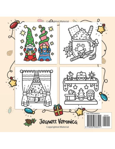 Cozy Girl Christmas Coloring Book: Bold and Easy Designs for Adults & Teens (Cozy Girl Series)
