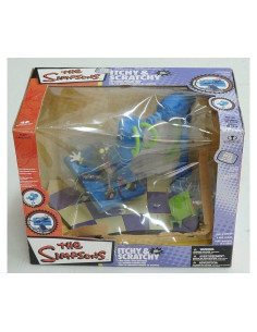 Set de Figuras Itchy y Scratchy McFarlane Toys 16x20.3x25.9 cm