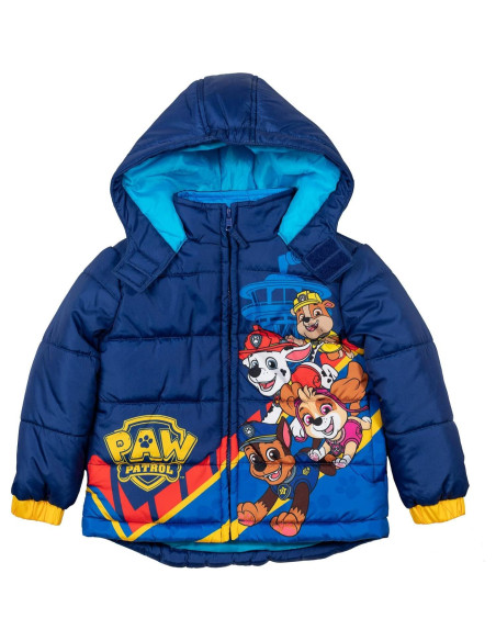 Chaqueta acolchada Paw Patrol para niños 7-8 años - Marino