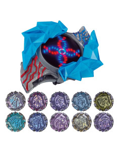 Set Narikiri DX Blazar Brace Bandai Ultraman Azul