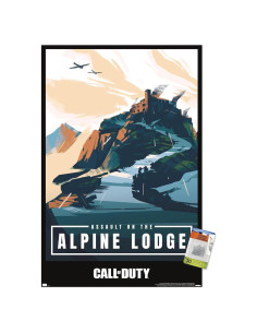 Póster de pared Call of Duty: Vanguard Alpine Lodge 56.5x86.4cm