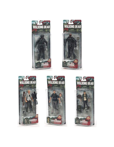 Set de 5 Figuras de Acción The Walking Dead McFarlane