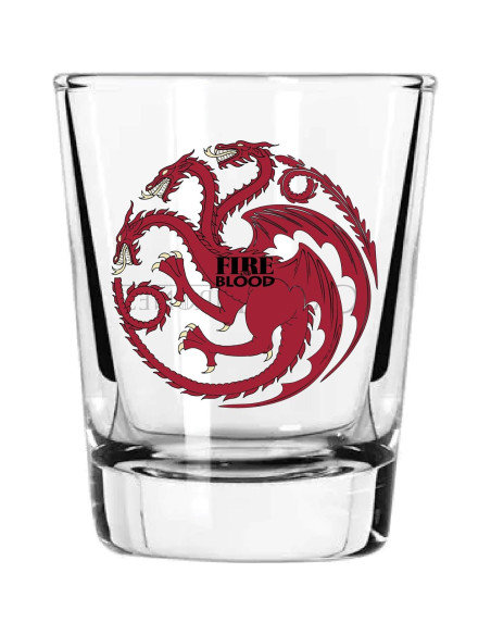 Vasos de Chupito Game of Thrones 4-Pack Stark Targaryen