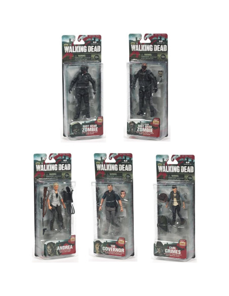 Set de 5 Figuras de Acción The Walking Dead McFarlane