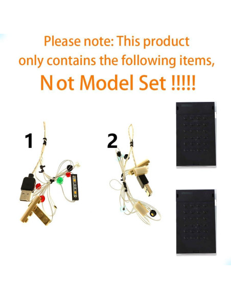 Kit de Luz LED GEAMENT para Modelos de Bloques de Construcción