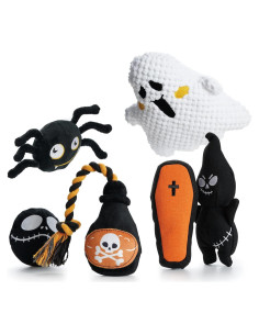 Set de Juguetes para Perros Nocciola 6 PCS Halloween Squeaky