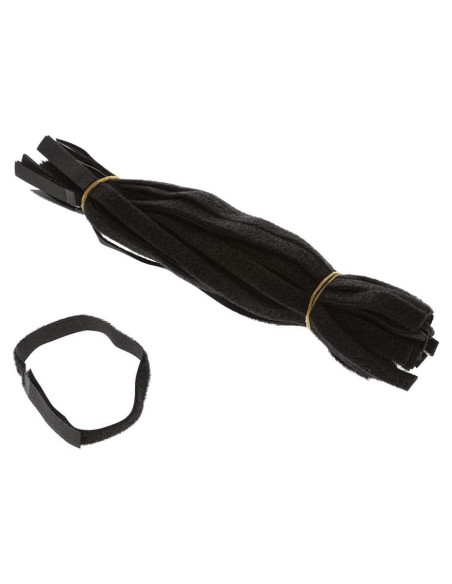 Cinta de Velcro Autoadhesiva Beszin 30 cm - Paquete de 50