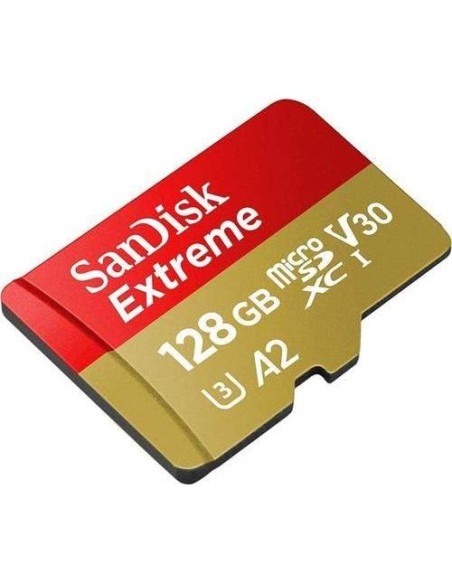 Paquete de 5 Tarjetas MicroSD SanDisk Extreme 128GB C10 4K