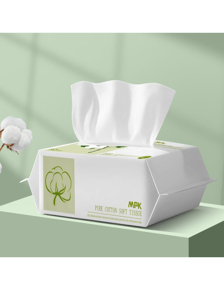 Toallas Desechables de Algodón MPK - 492 Unidades Suaves y Gruesas