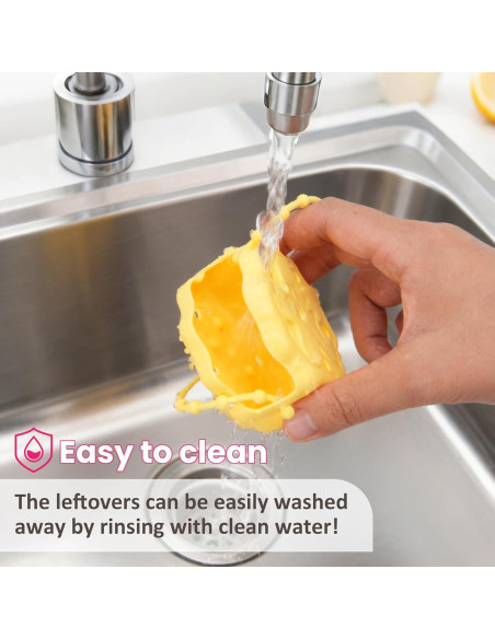 8 Vapores de Ducha LUVCOSY con Soporte de Silicona Azul