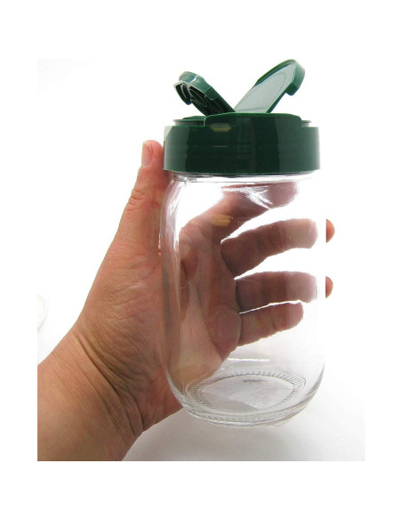 Tapas de Especias Nakpunar Rojas 6 pcs para Tarros de Conserva