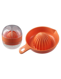 Exprimidor de Limón Manual Gifthub 2 PCS con Taza Plástico