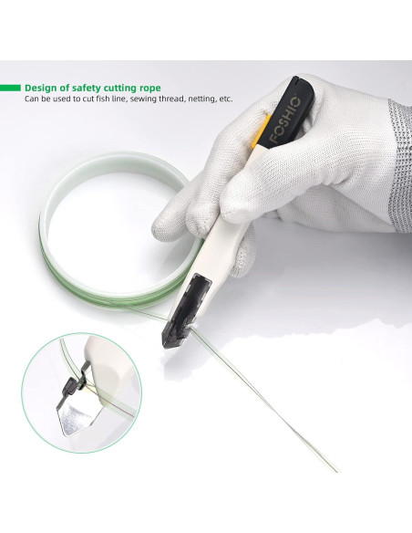 Cuchillo Utilitario Retráctil FOSHIO con 10 Cuchillas 9MM