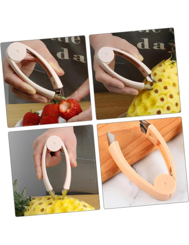 Herramienta de deshuesar piña Zerodeko de acero inoxidable