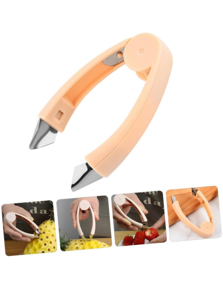 Herramienta de deshuesar piña Zerodeko de acero inoxidable