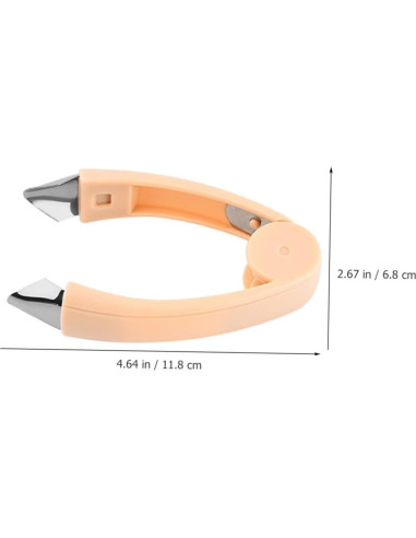 Herramienta de deshuesar piña Zerodeko de acero inoxidable