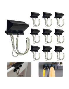 Ganchos Colgantes de Acero Inoxidable OULIGET - Paquete de 10