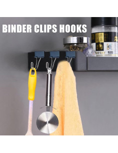 Ganchos Colgantes de Acero Inoxidable OULIGET - Paquete de 10 2