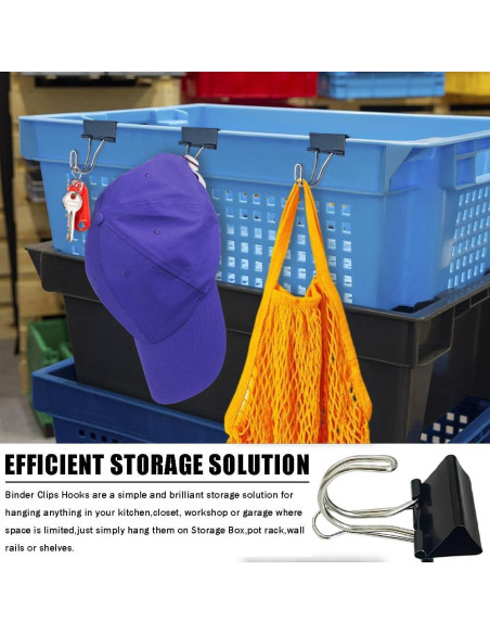 Ganchos Colgantes de Acero Inoxidable OULIGET - Paquete de 10