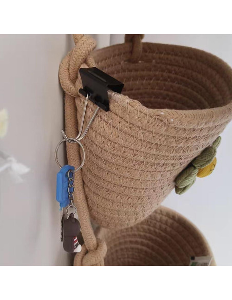 Ganchos Colgantes de Acero Inoxidable OULIGET - Paquete de 10