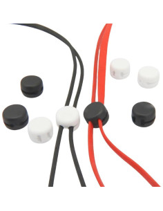 Paquete de 10 deslizadores de cable para auriculares CCeCCe 2