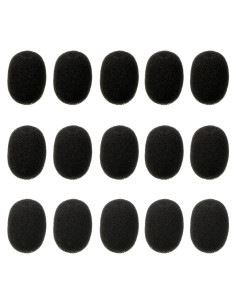 Micrófono de Solapa EBOOT con Pantallas Antiviento - 15 Piezas