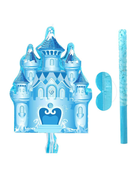 Piñata de Castillo Azul Harrycle para Fiesta de Cumpleaños