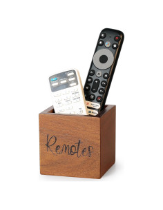 Soporte para Control Remoto NOOETAH de Madera 8.89 cm Marrón